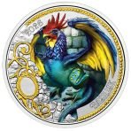 Austria 2026 3 euro coin Basilisk