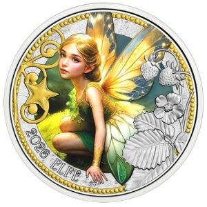 Austria 2026 3 euro coin Elfe