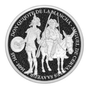 Cameroon 2026 1000 francs silver coin Don Kichot