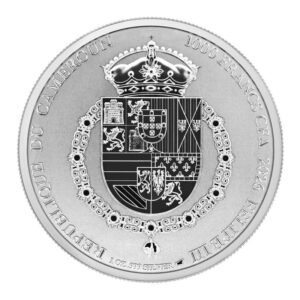 Cameroon 2026 1000 francs silver coin Don Kichot Cameroon 2026 1000 francs silver coin Don Kichot