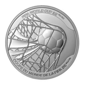 Canada 2026 20 Dollars silver FIFA2026-Goal