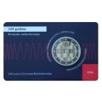 Croatia 2 euro coin 2026 Radio_BU coincard