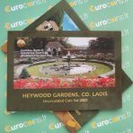 Ireland 2005 BU euro coins set Heywood Gardens in Laois folder