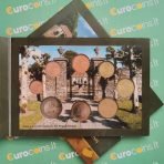 Ireland 2005 BU euro coins set Heywood Gardens in Laois in folder