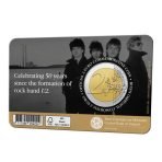 Ireland 2euro coin 2026 U2 BU coincard