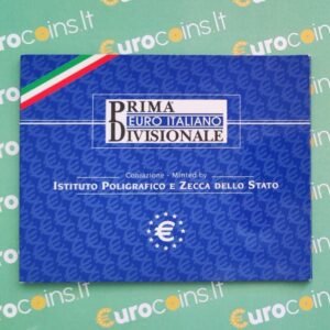 Italy 2002 BU euro coins set IPZ