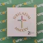 Italy 2 euro coin 2025 Jubilee PROOF box