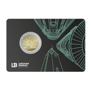 Lithuania 2 euro 2026 Kaunas BU coincard