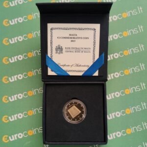 Malta 2 euro coin 2015 Republic PROOF in box