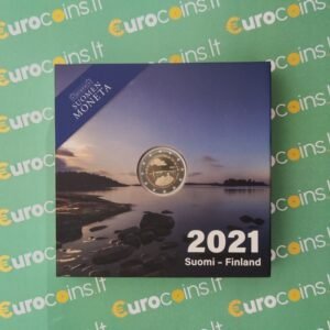 Finland 2 euro coin 2021 Alands PROOF in box