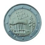 Finland 2 euro coin 2026 Raili ir Reima Pietilä