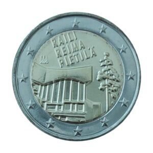 Finland 2 euro coin 2026 Raili ir Reima Pietilä
