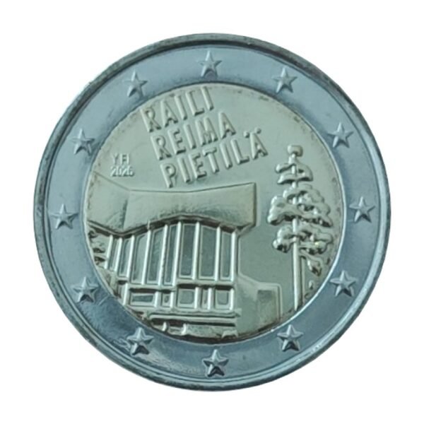 Finland 2 euro coin 2026 Raili ir Reima Pietilä Finland 2 euro coin 2026 Raili ir Reima Pietilä