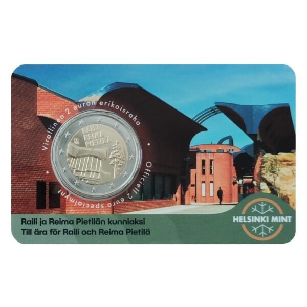Finland 2 euro coincard 2026 Raili and Reima BU_FIN