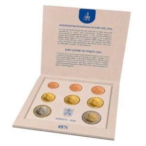 Vatican 2026 BU euro set in folder