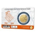Belgium 2 euro 2026 National Geographic Institute and Royal observatory coincard_FR back