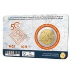 Belgium 2 euro 2026 National Geographic Institute and Royal observatory coincard_NL back