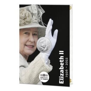 France 2026 10 euro silver coin Elisabeth II in folder France 2026 10 euro silver coin Elisabeth II in folder