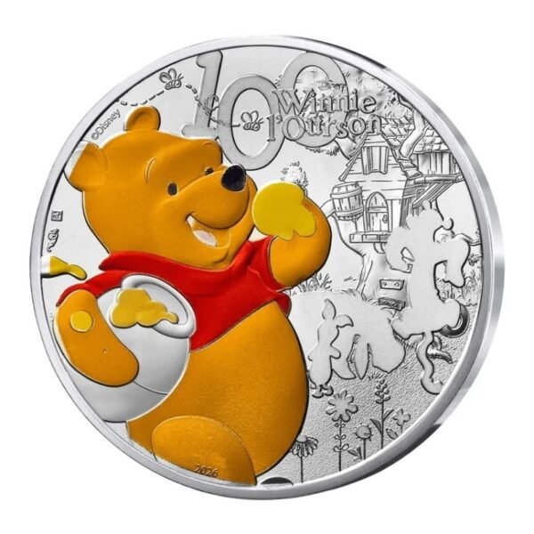 France 2026 10 euro silver coin Winnie The Pooh