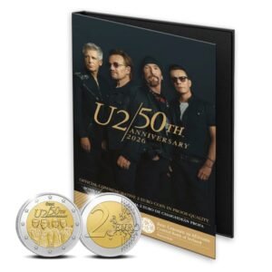 Ireland 2 euro coin 2026 U2 PROOF