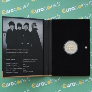 Ireland 2 euro coin 2026 U2 PROOF in box