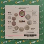 Italy 2015 BU euro coins set EXPO Milano folder