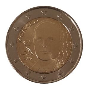 Monaco 2026 2 euro coin regular national
