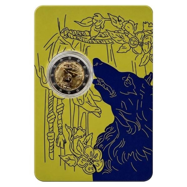 SanMarino 2 euro coin 2026 Assisi in coincard