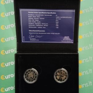 Finland 2 euro coins 2024 Elections and democracy + Finnish Architecture PROOF Finland 2 euro coins 2024 Elections and democracy + Finnish Architecture PROOF