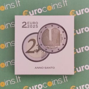 Vatican 2 euro coin 2025 Holy Year PROOF box