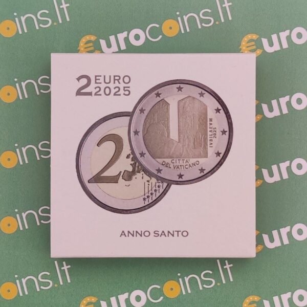 Vatican 2 euro coin 2025 Holy Year PROOF box Vatican 2 euro coin 2025 Holy Year PROOF box